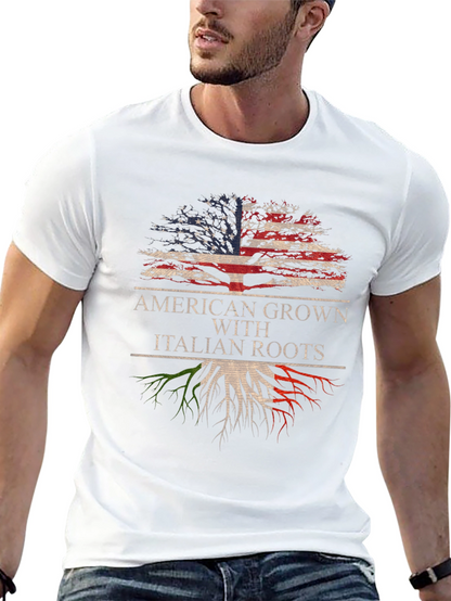 American Grown With Italian Roots T-Shirt