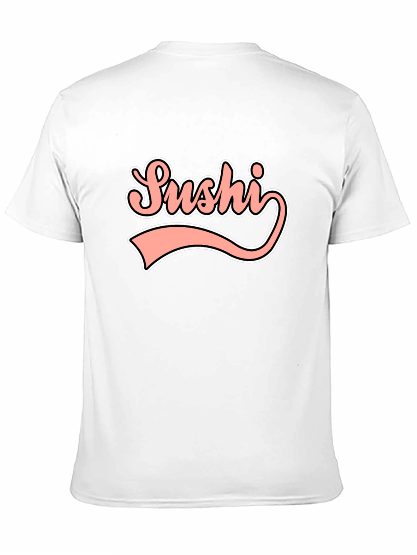 Sushi Retro Graphic Tee - Trendy Unisex T-Shirt