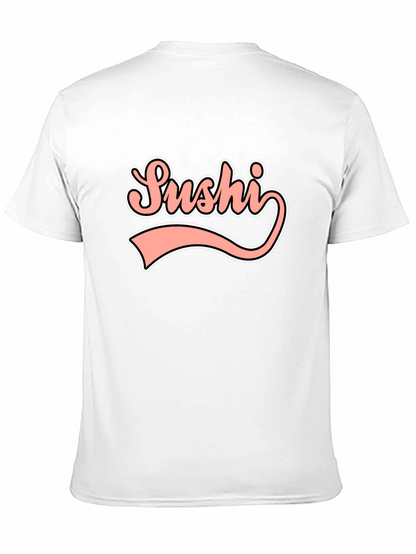 Sushi Retro Graphic Tee - Trendy Unisex T-Shirt