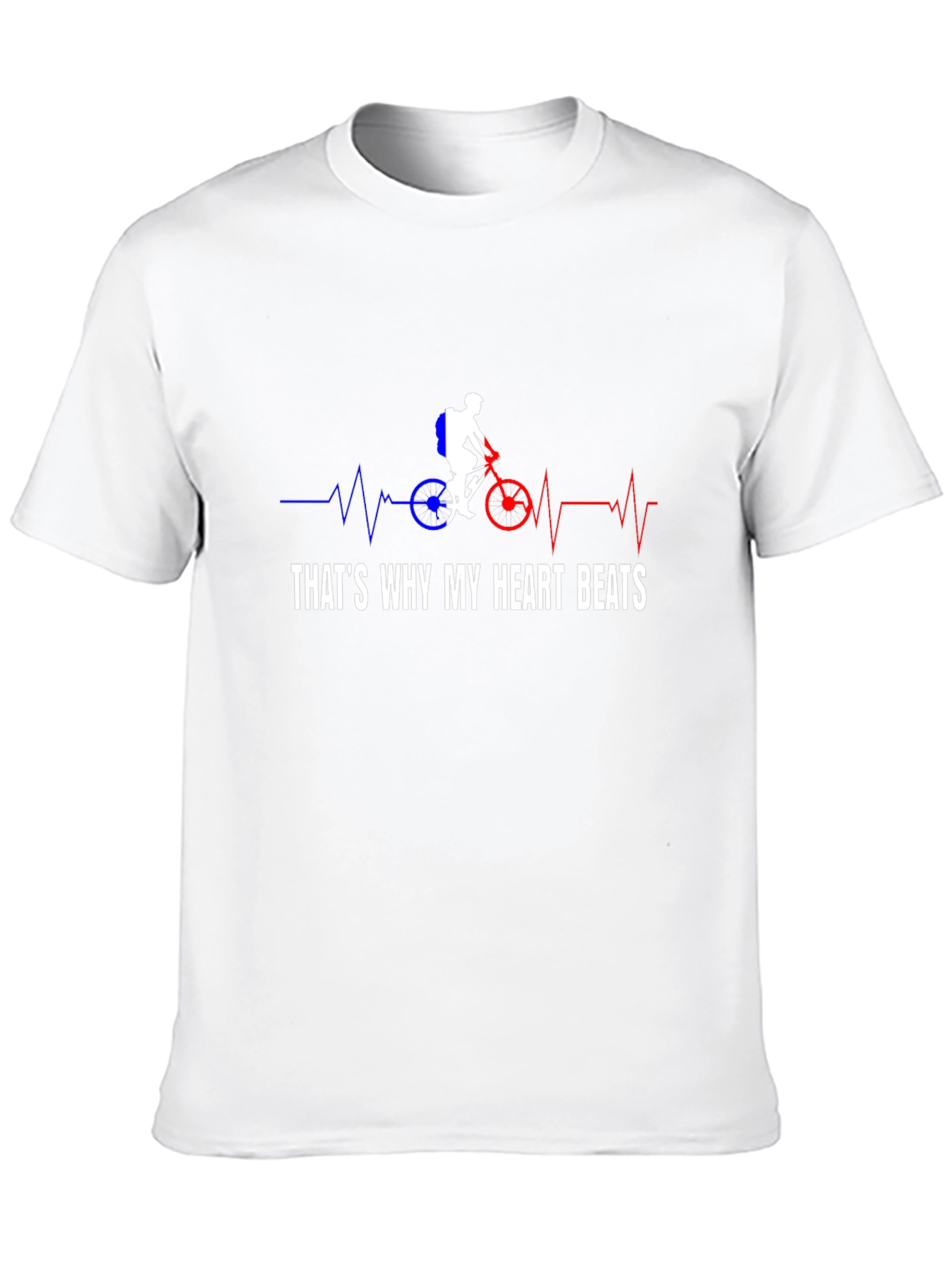 Thats Why My Heart Beats Biking T-Shirt
