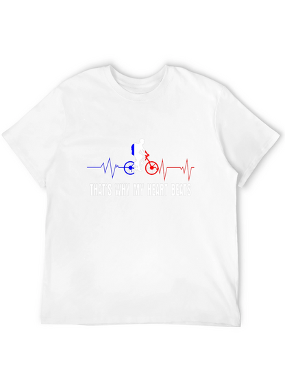 Thats Why My Heart Beats Biking T-Shirt
