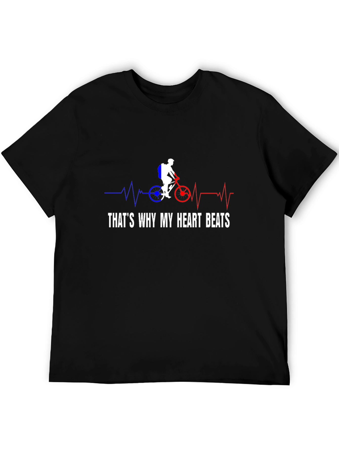 Thats Why My Heart Beats Biking T-Shirt