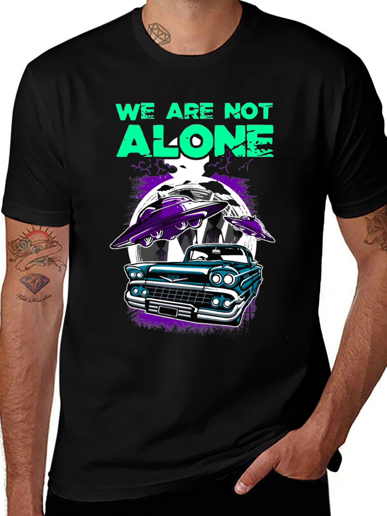 We Are Not Alone Graphic T-Shirt