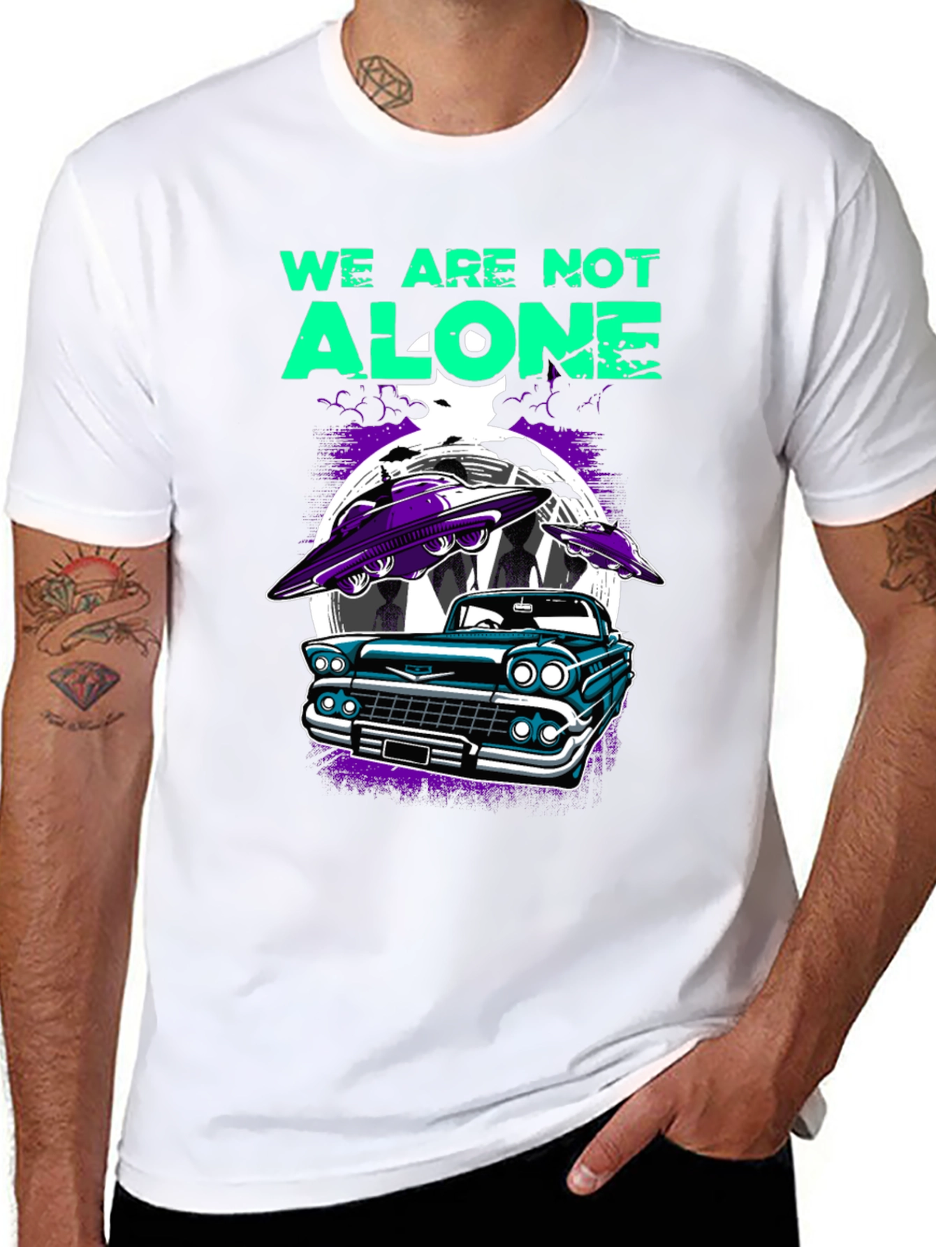 We Are Not Alone Graphic T-Shirt