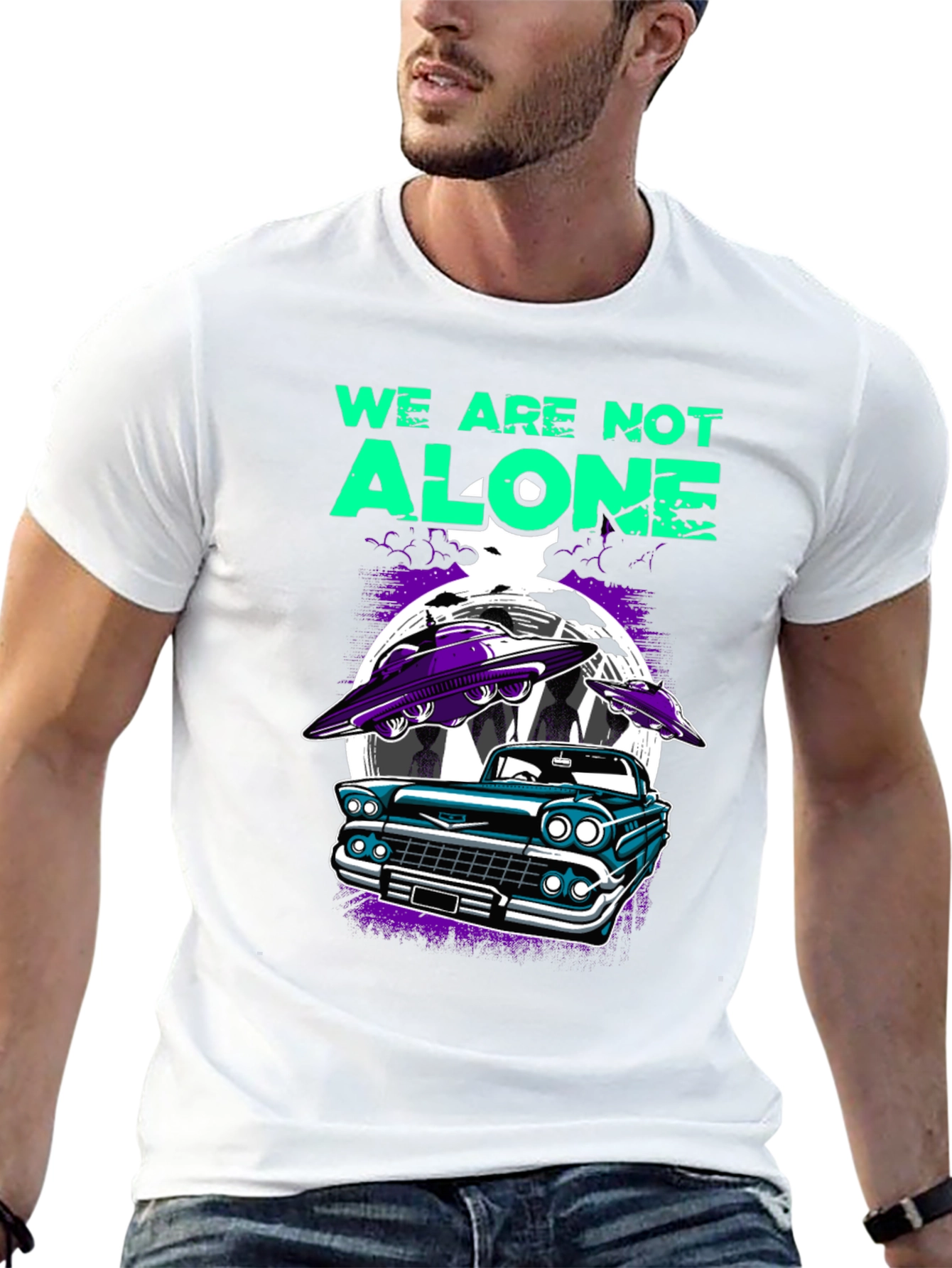 We Are Not Alone Graphic T-Shirt