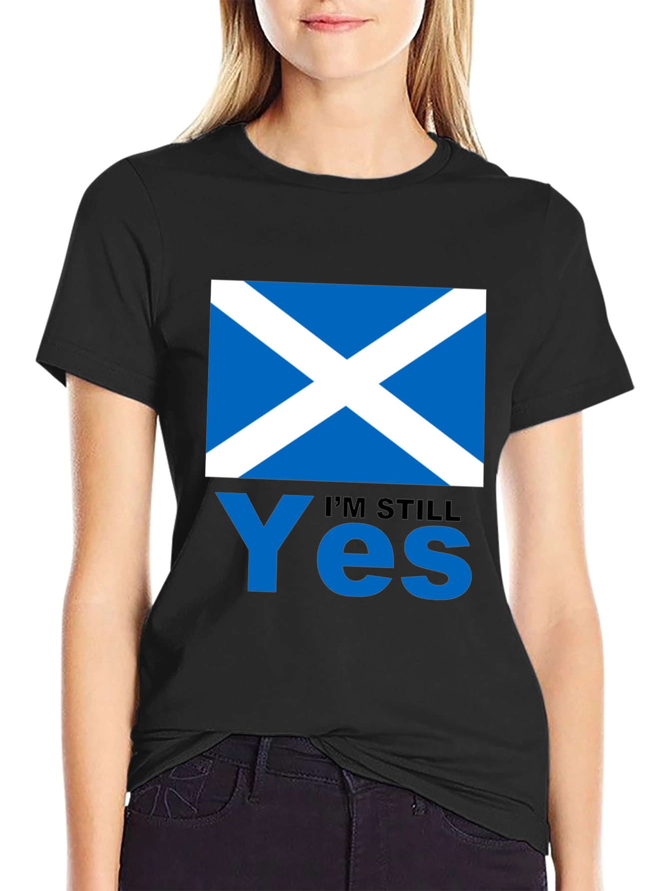 Scotland Flag Im Still Yes T-Shirt