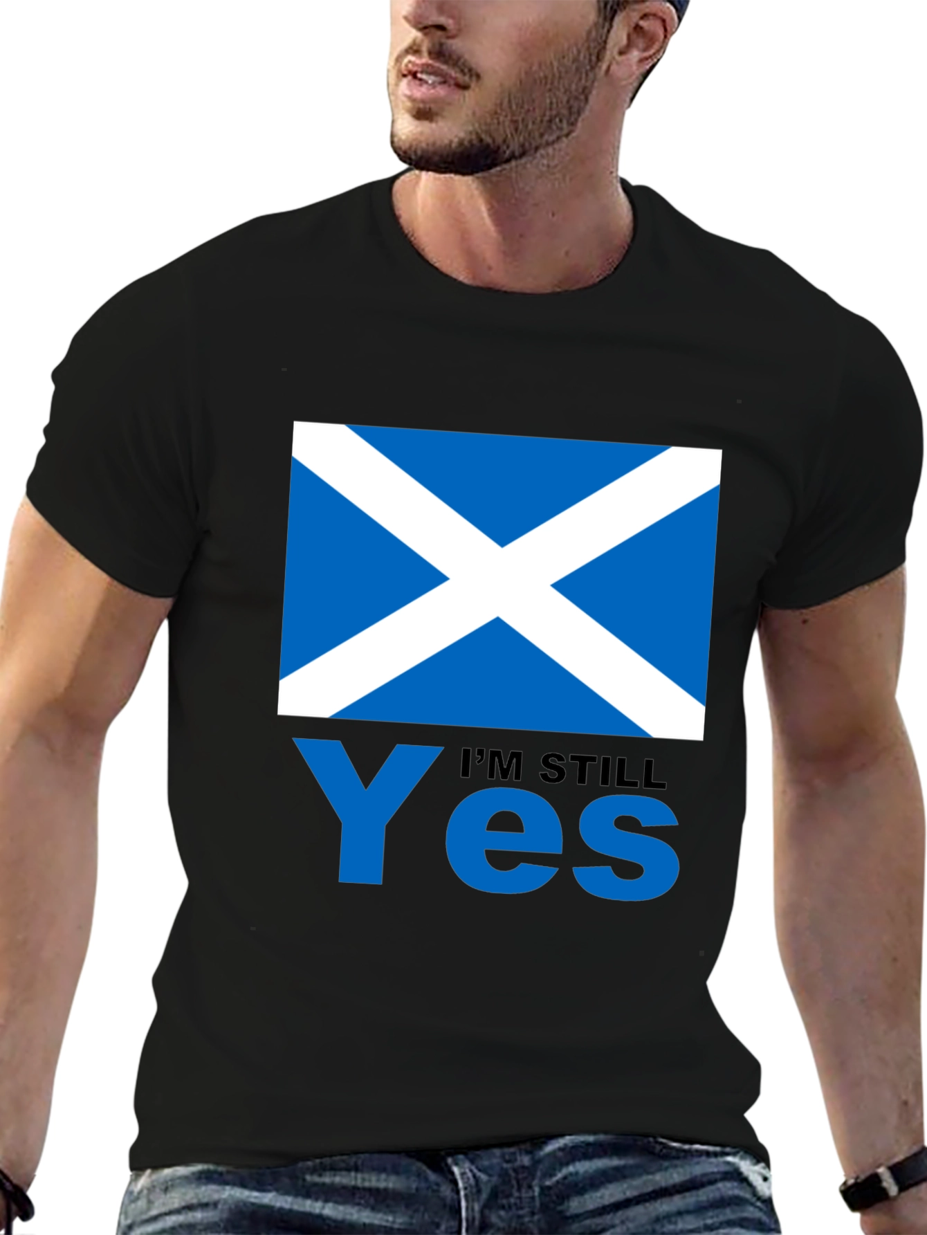 Scotland Flag Im Still Yes T-Shirt