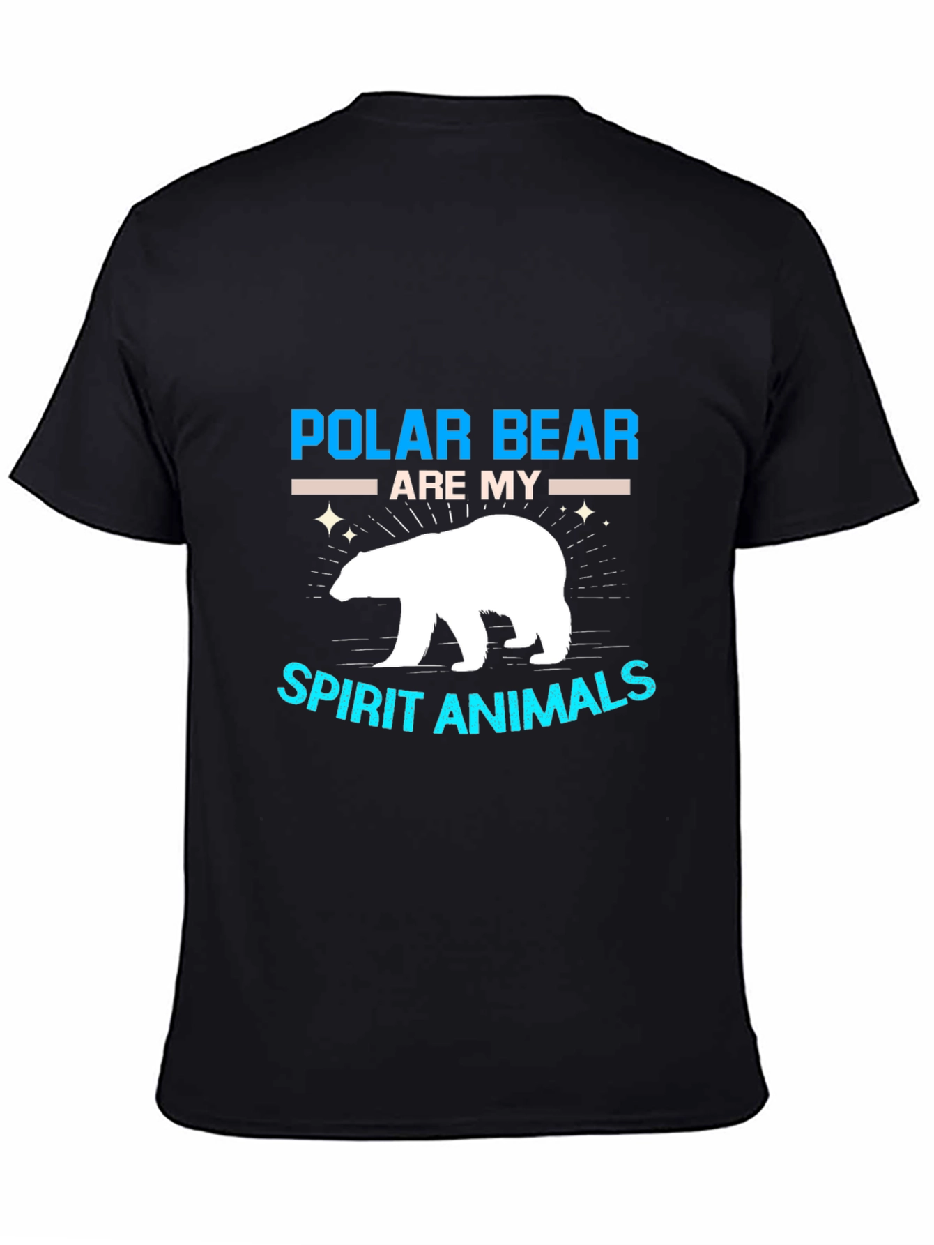 Polar Bear Spirit Animal Graphic T-Shirt