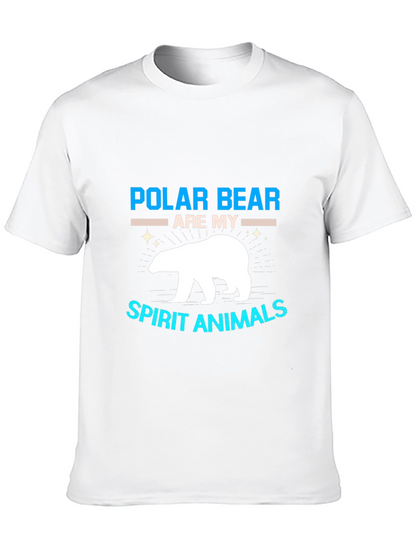 Polar Bear Spirit Animal Graphic T-Shirt