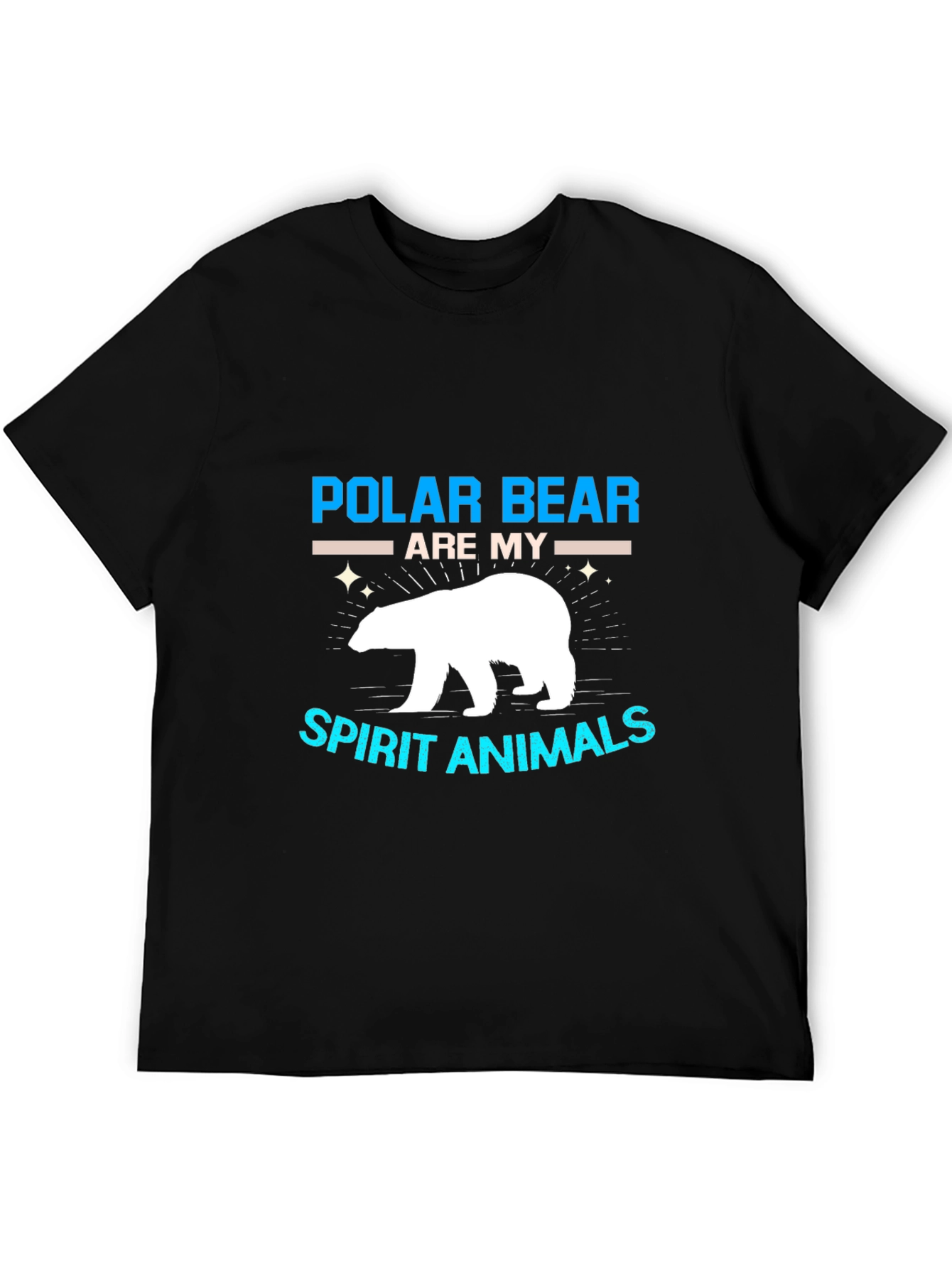 Polar Bear Spirit Animal Graphic T-Shirt