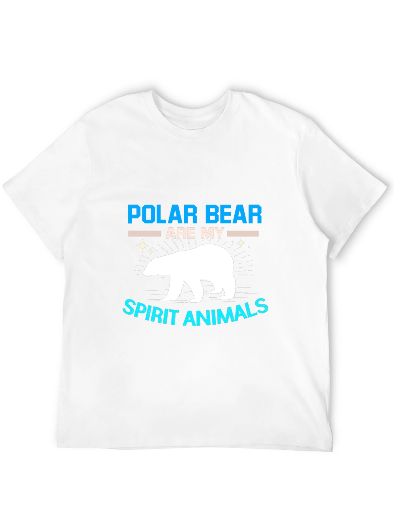 Polar Bear Spirit Animal Graphic T-Shirt
