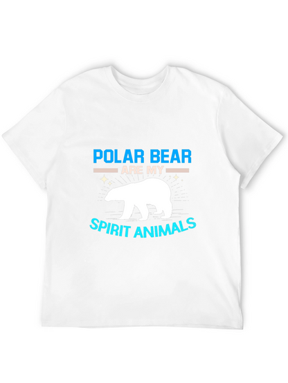 Polar Bear Spirit Animal Graphic T-Shirt