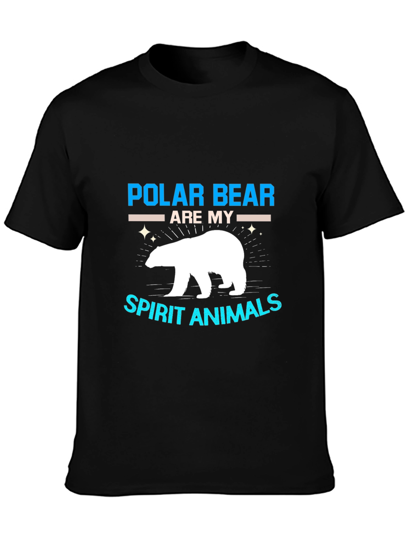 Polar Bear Spirit Animal Graphic T-Shirt