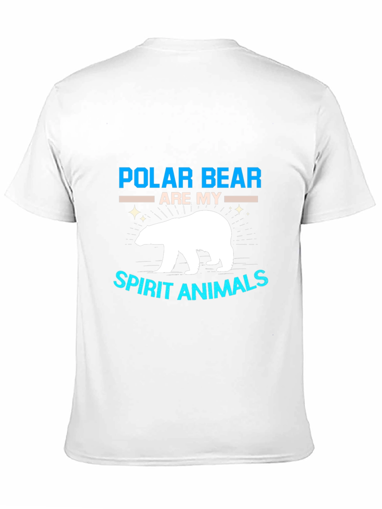 Polar Bear Spirit Animal Graphic T-Shirt
