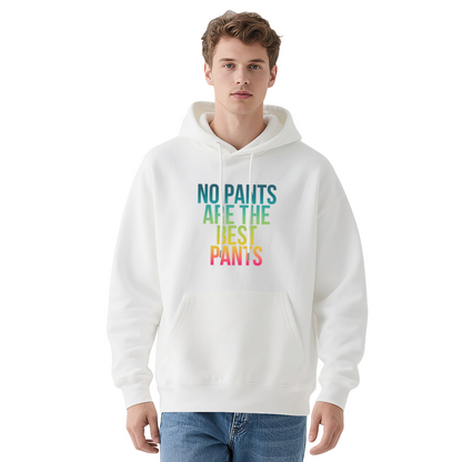 Funny No Pants Gradient Text Unisex Hoodie