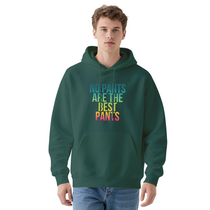 Funny No Pants Gradient Text Unisex Hoodie