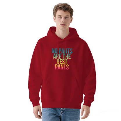 Funny No Pants Gradient Text Unisex Hoodie