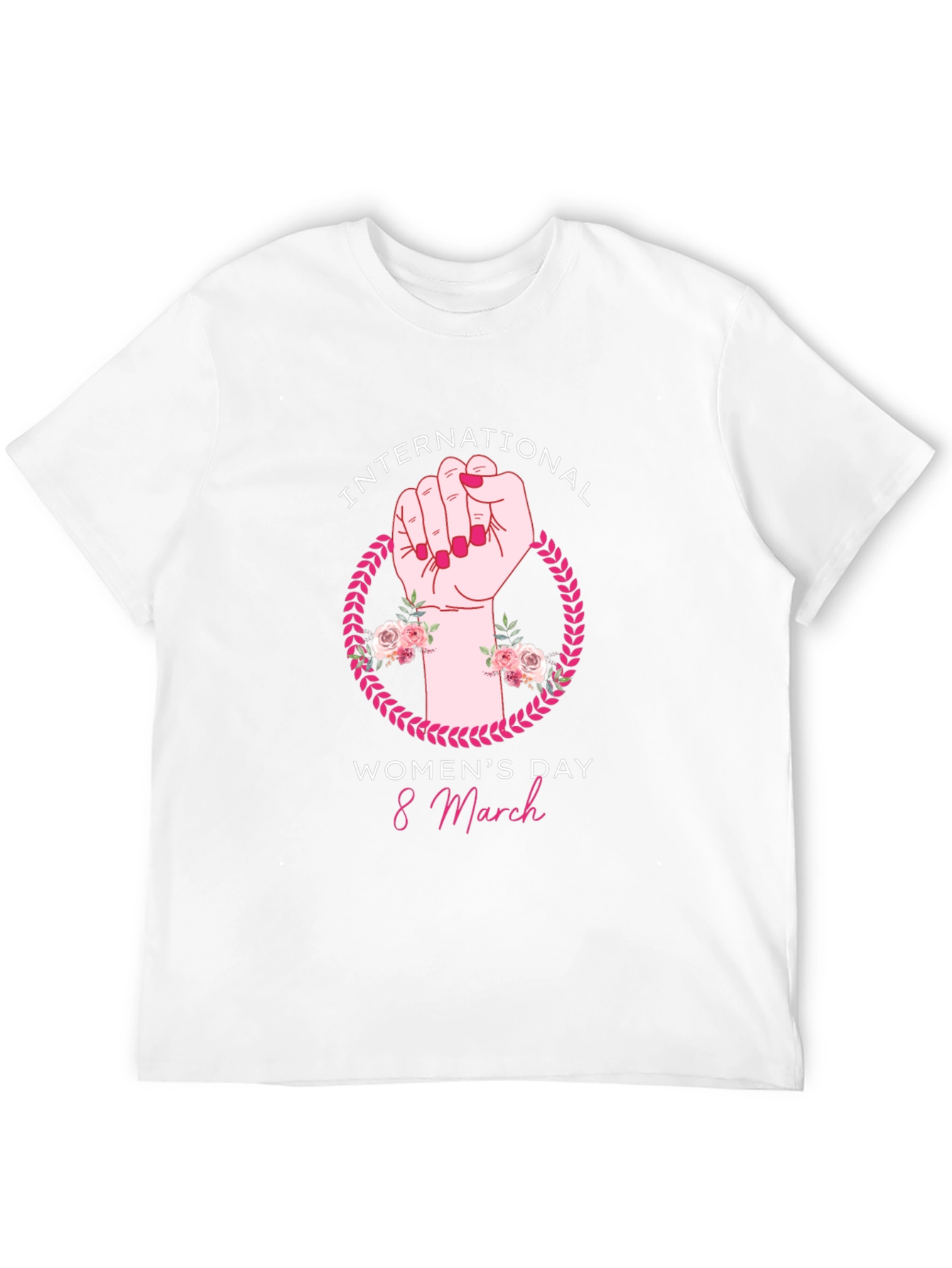 International Womens Day Black T-Shirt