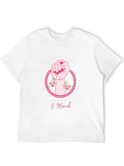 International Womens Day Black T-Shirt