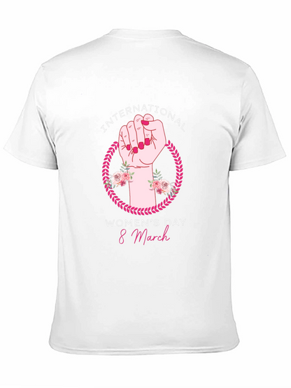 International Womens Day Black T-Shirt