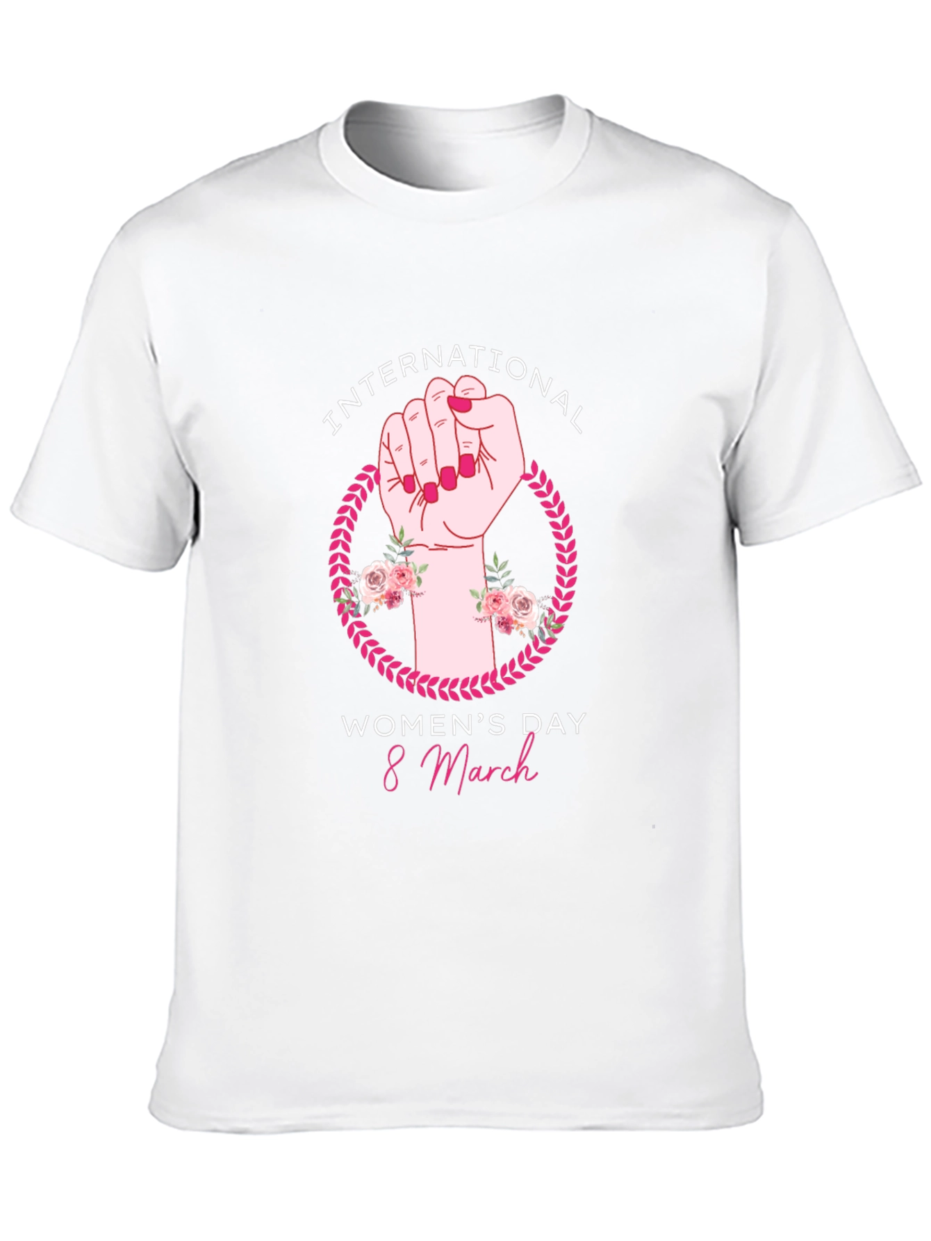 International Womens Day Black T-Shirt