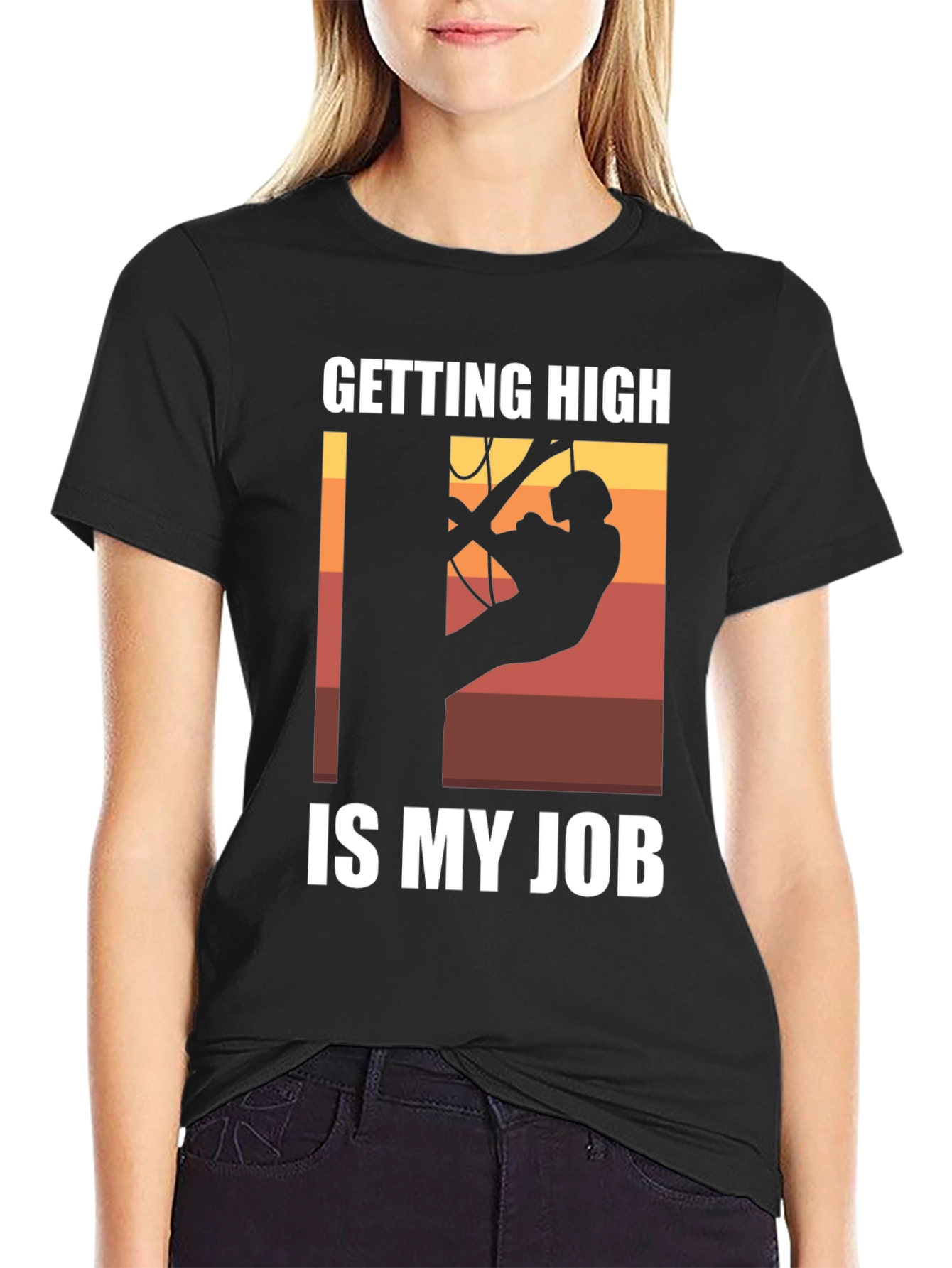 Getting High Is My Job T-Shirt