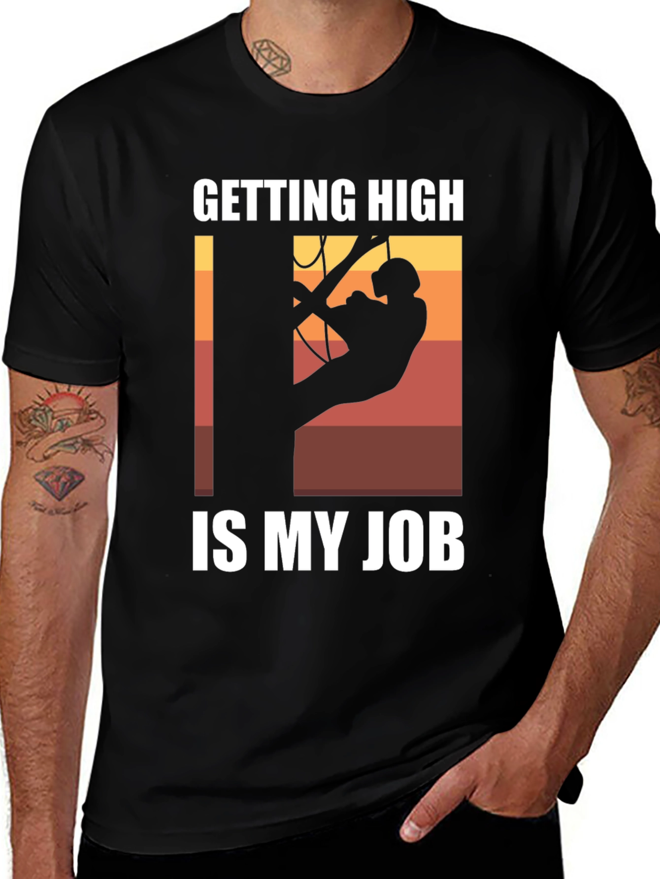 Getting High Is My Job T-Shirt
