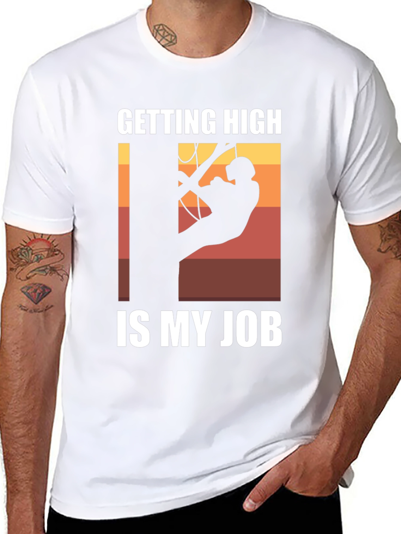 Getting High Is My Job T-Shirt