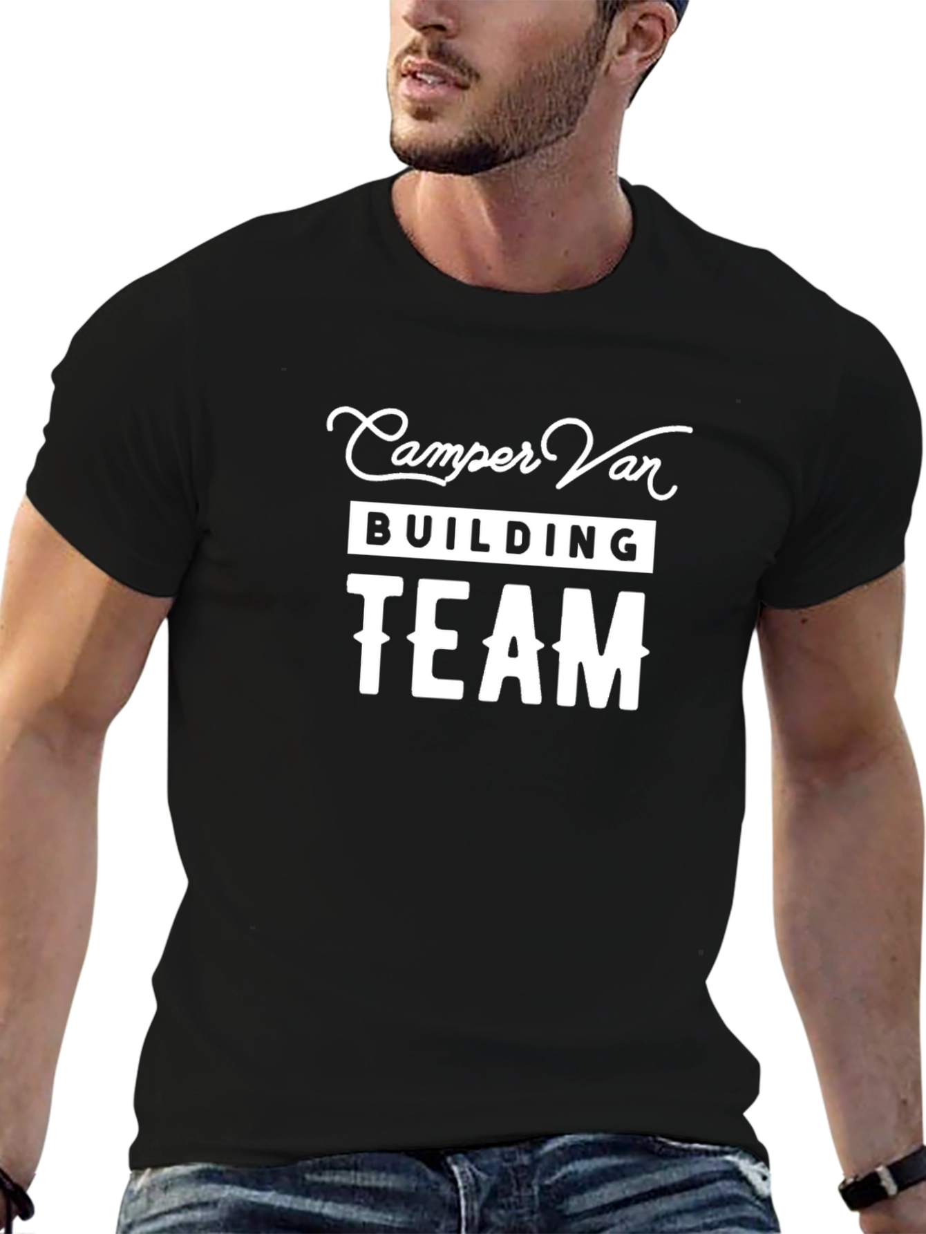 Camper Van Building Team T-Shirt
