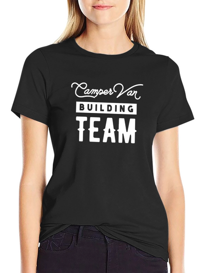 Camper Van Building Team T-Shirt