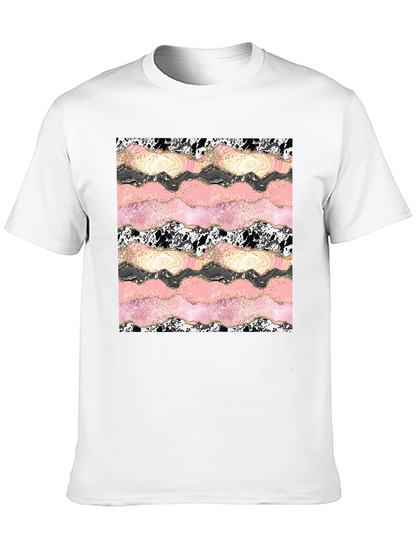 Abstract Agate Slice Graphic Tee