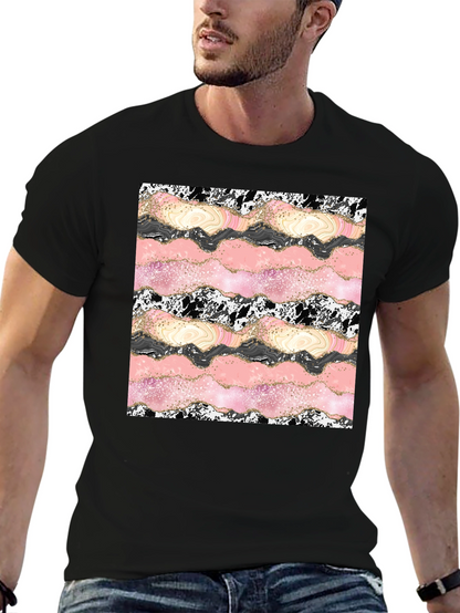 Abstract Agate Slice Graphic Tee