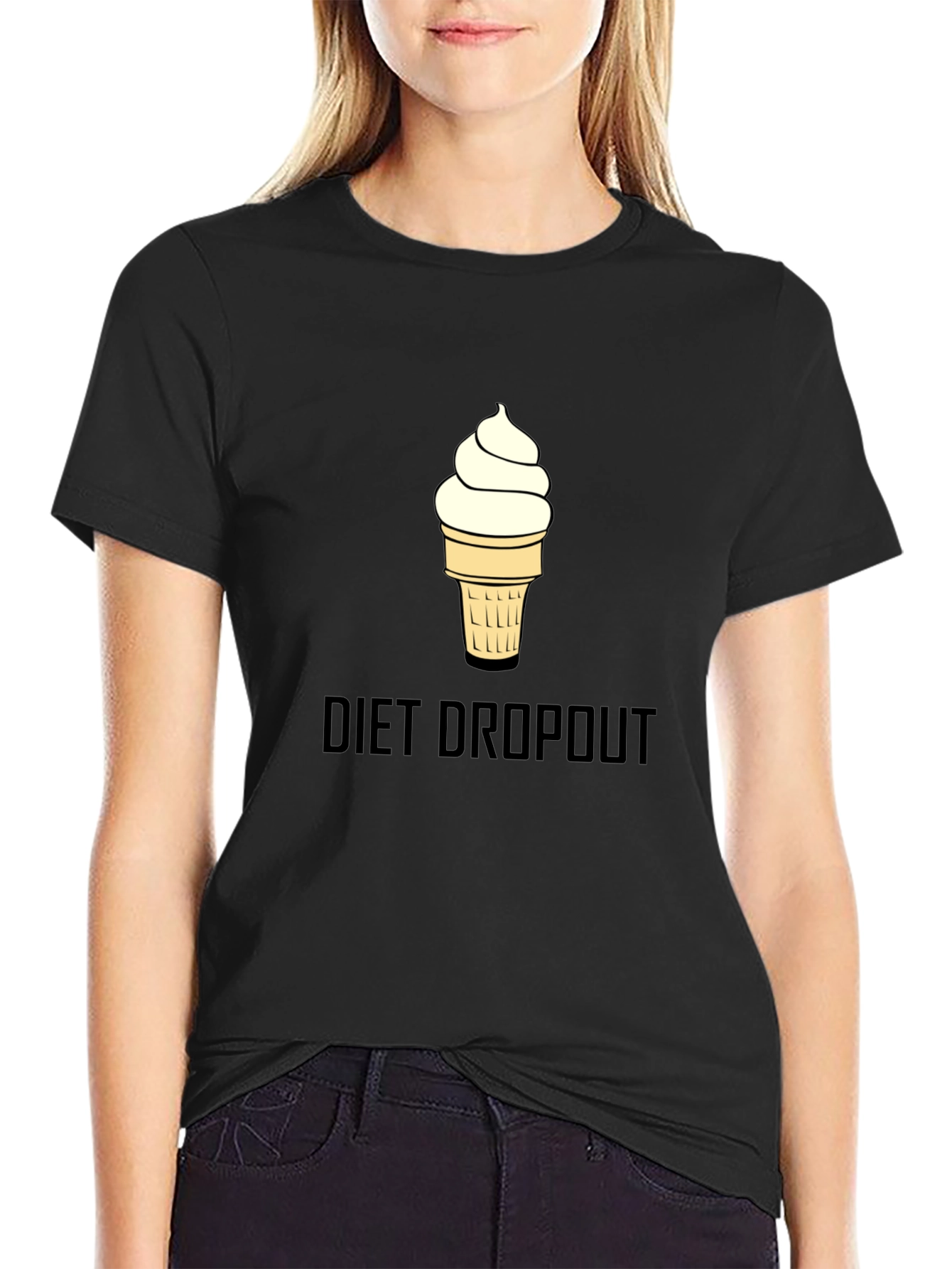 Diet Dropout T-Shirt - Ice Cream Graphic Tee
