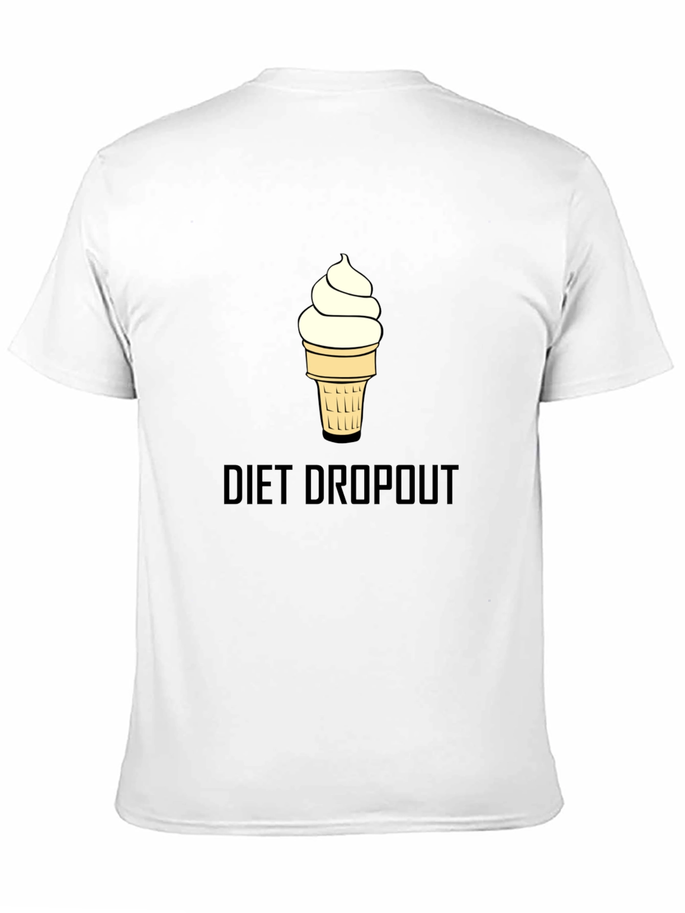 Diet Dropout T-Shirt - Ice Cream Graphic Tee