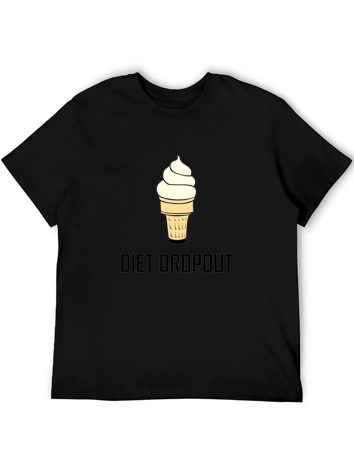 Diet Dropout T-Shirt - Ice Cream Graphic Tee