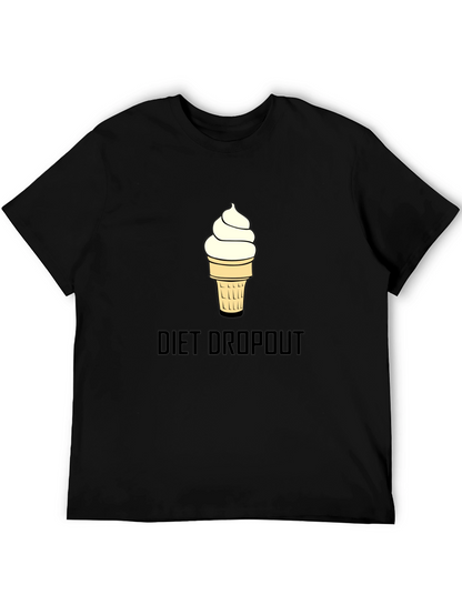 Diet Dropout T-Shirt - Ice Cream Graphic Tee