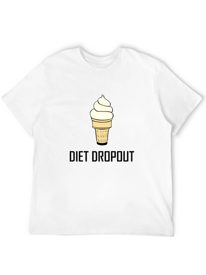 Diet Dropout T-Shirt - Ice Cream Graphic Tee