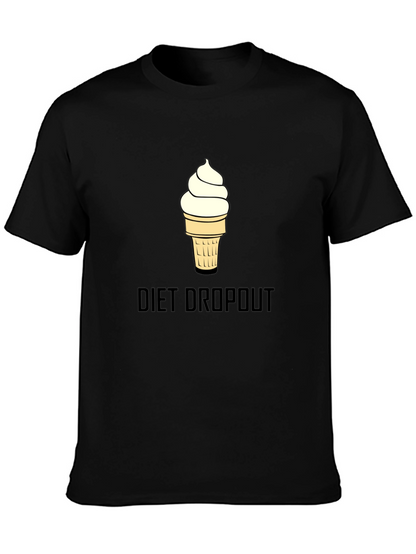 Diet Dropout T-Shirt - Ice Cream Graphic Tee