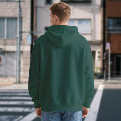 Distressed Game Day Football Pullover Hoodie