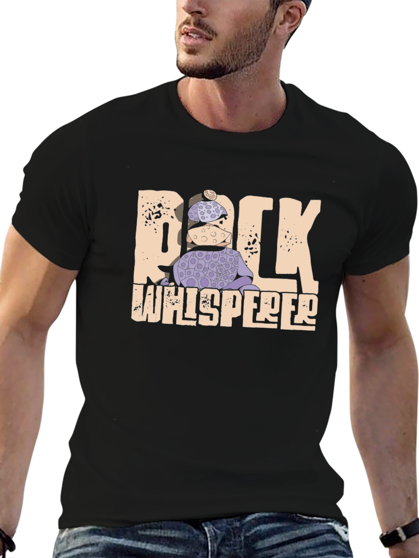 Rock Whisperer Graphic Tee - Unique Design