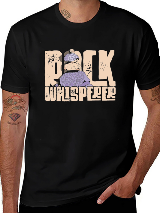 Rock Whisperer Graphic Tee - Unique Design