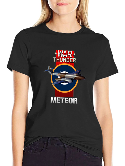 War Thunder Meteor T-Shirt - Aviation Tee
