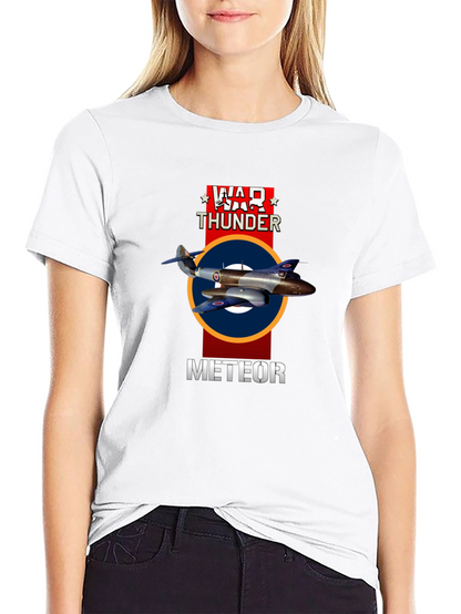 War Thunder Meteor T-Shirt - Aviation Tee