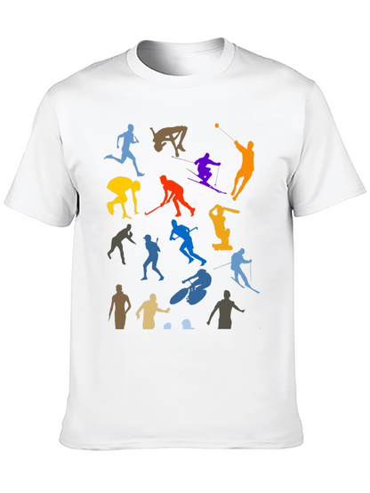 Sport Silhouette Graphic Tee
