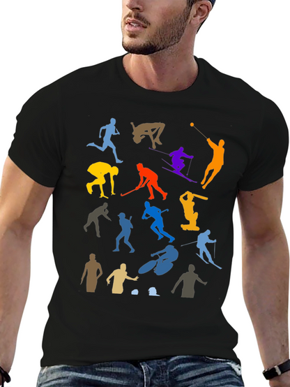 Sport Silhouette Graphic Tee