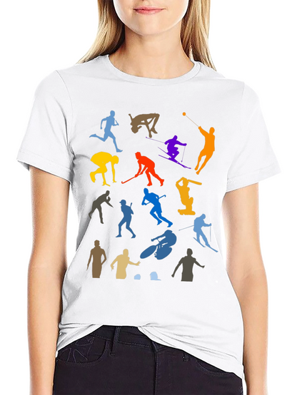 Sport Silhouette Graphic Tee