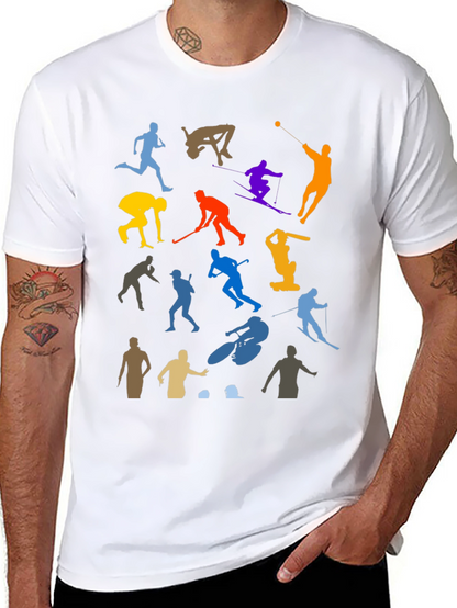 Sport Silhouette Graphic Tee