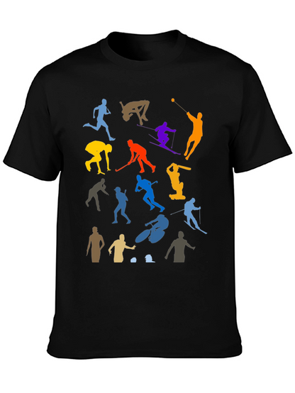Sport Silhouette Graphic Tee