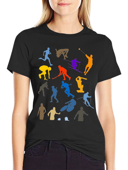 Sport Silhouette Graphic Tee
