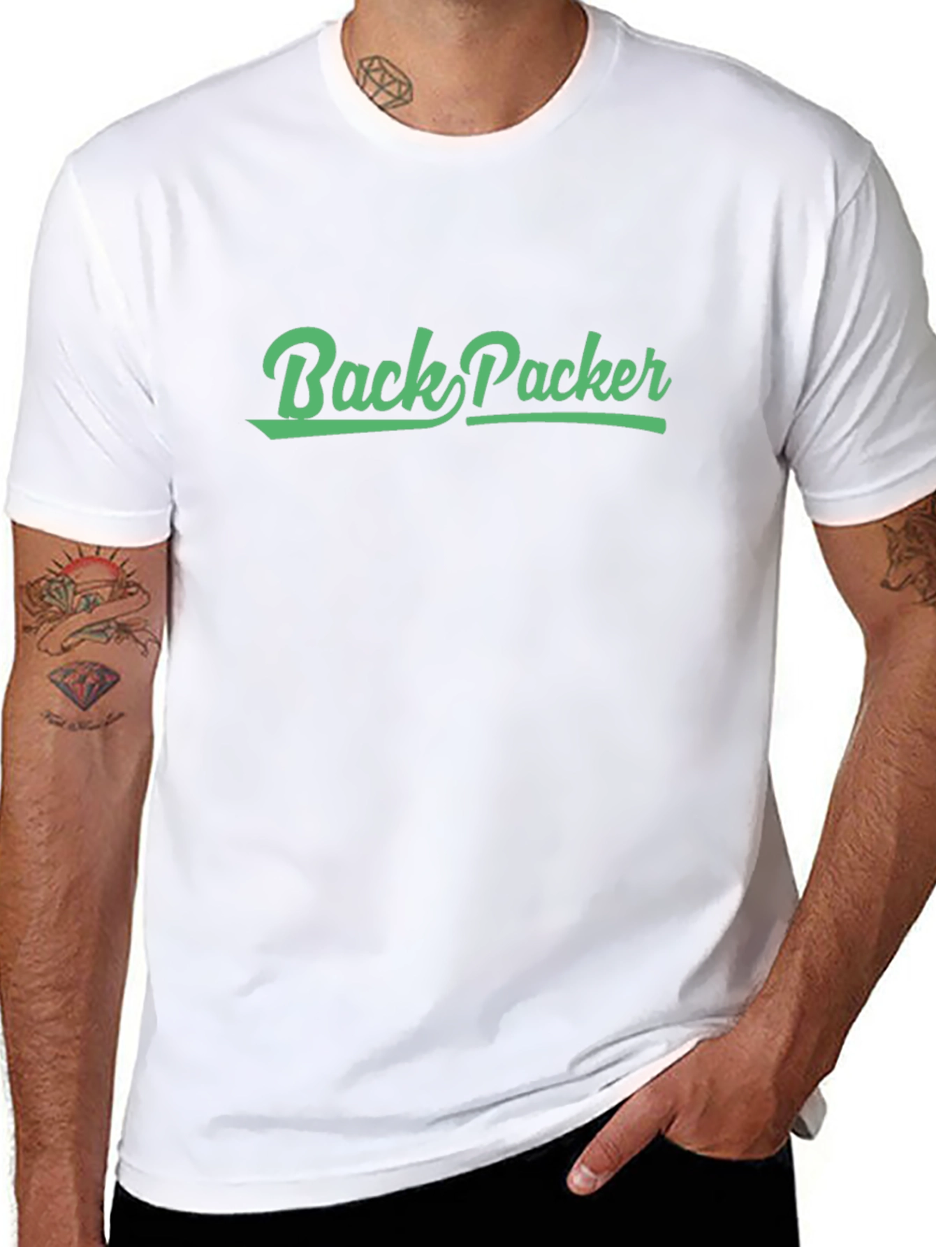 Backpacker Graphic T-Shirt - Cool Outdoor Adventure Tee